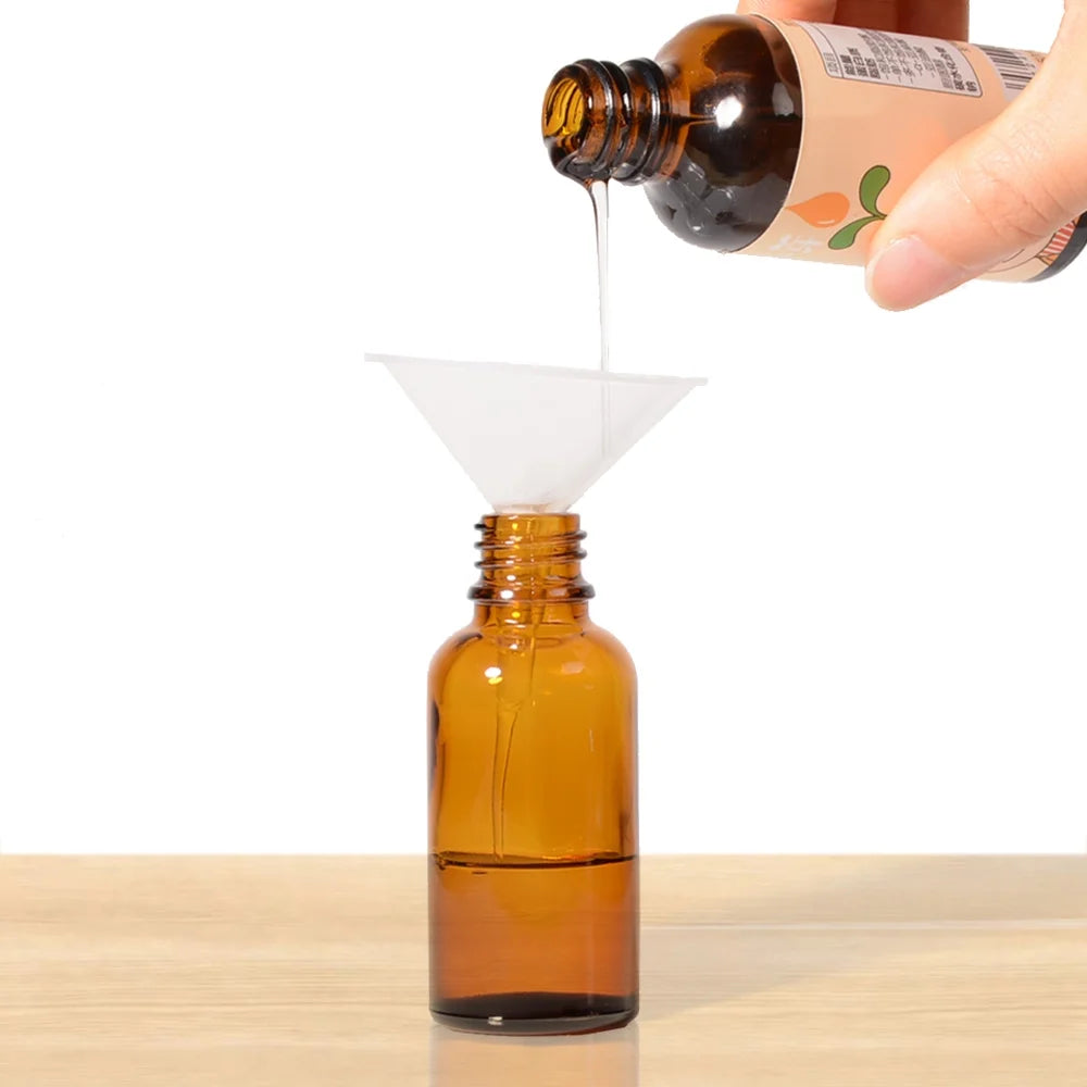 1oz Amber Glass Spray Bottles for Essential Oils, Small Empty Spray Bottle, Fine Mist Spray (12 Pack)