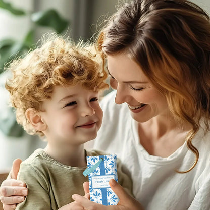 SCENTORINI Fresh Linen Scented Sachet, 14 Packs Long-Lasting Air Freshener Bags for Drawers, Closets, Cars