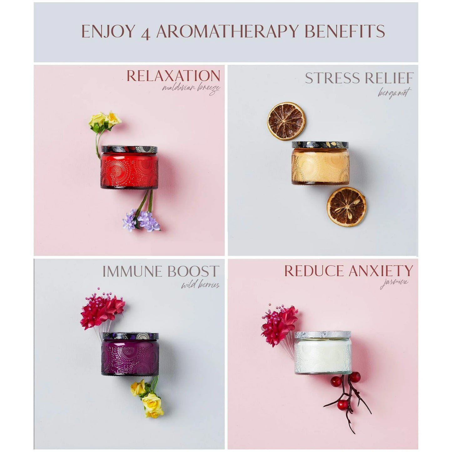 Aromatherapy Candle Gift Set