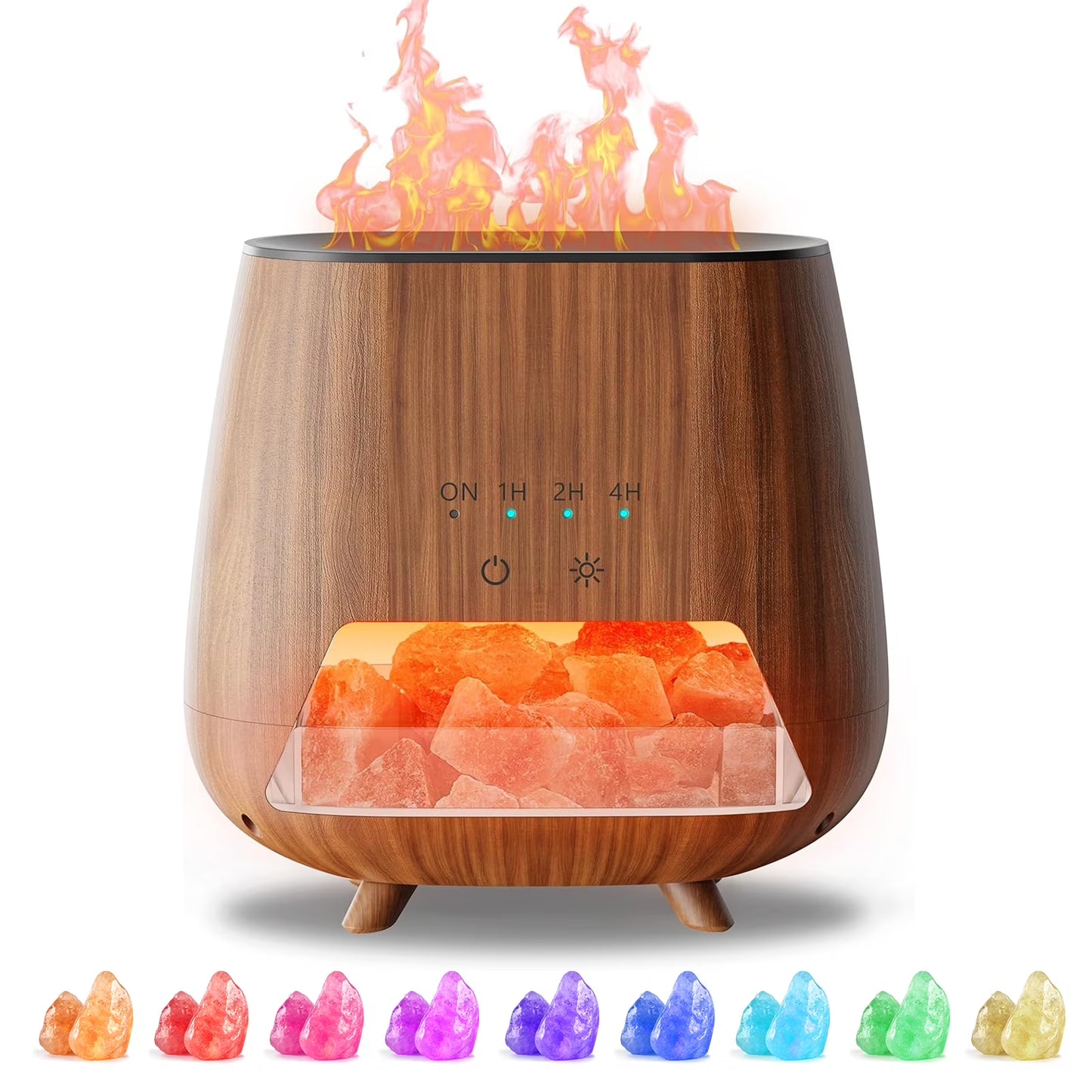 Noahstrong Essential Oil Diffuser with Himalayan Salt