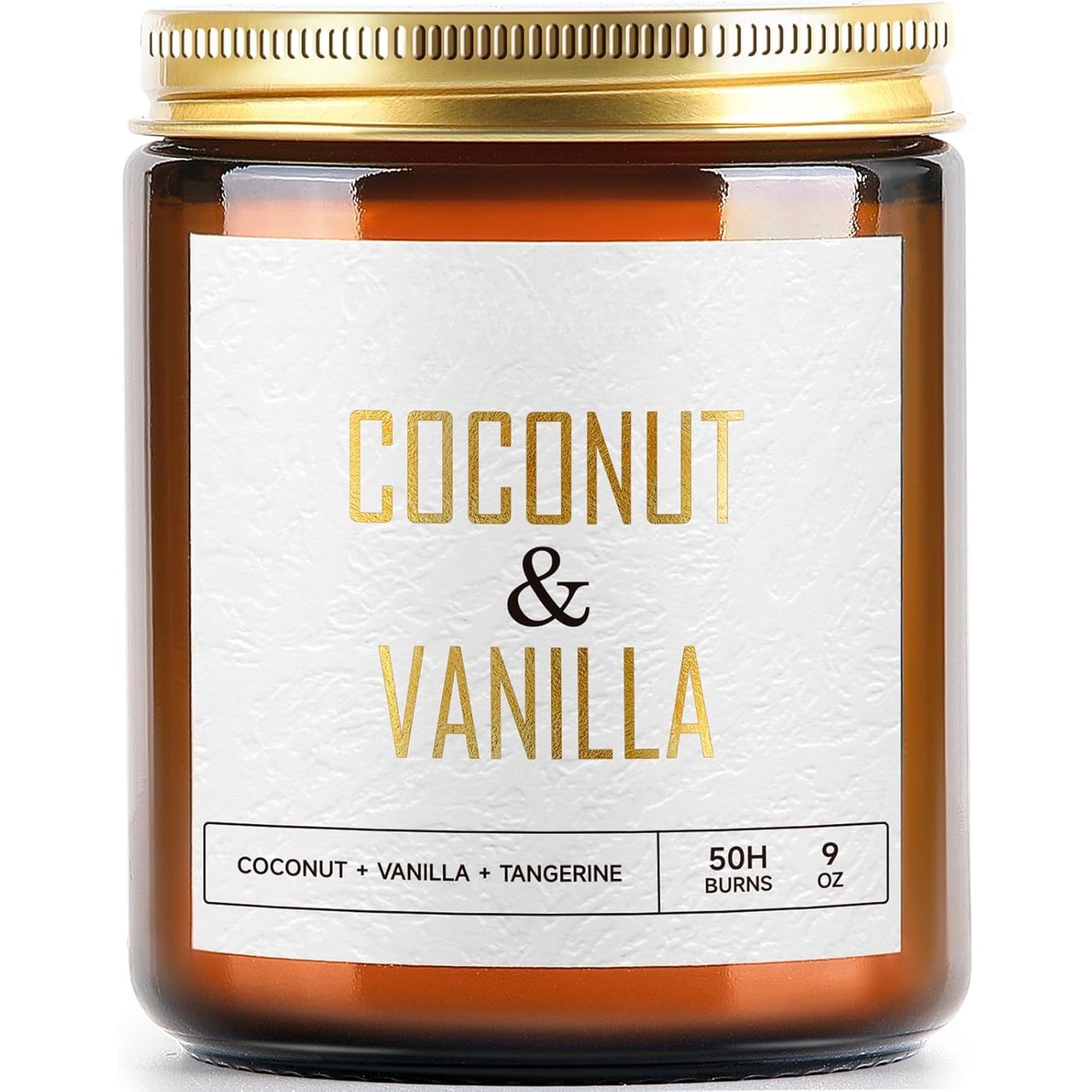 Coconut Vanilla Scented Candle