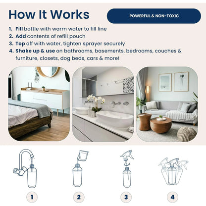 Truly Free Lemongrass Space Freshener Starter Kit