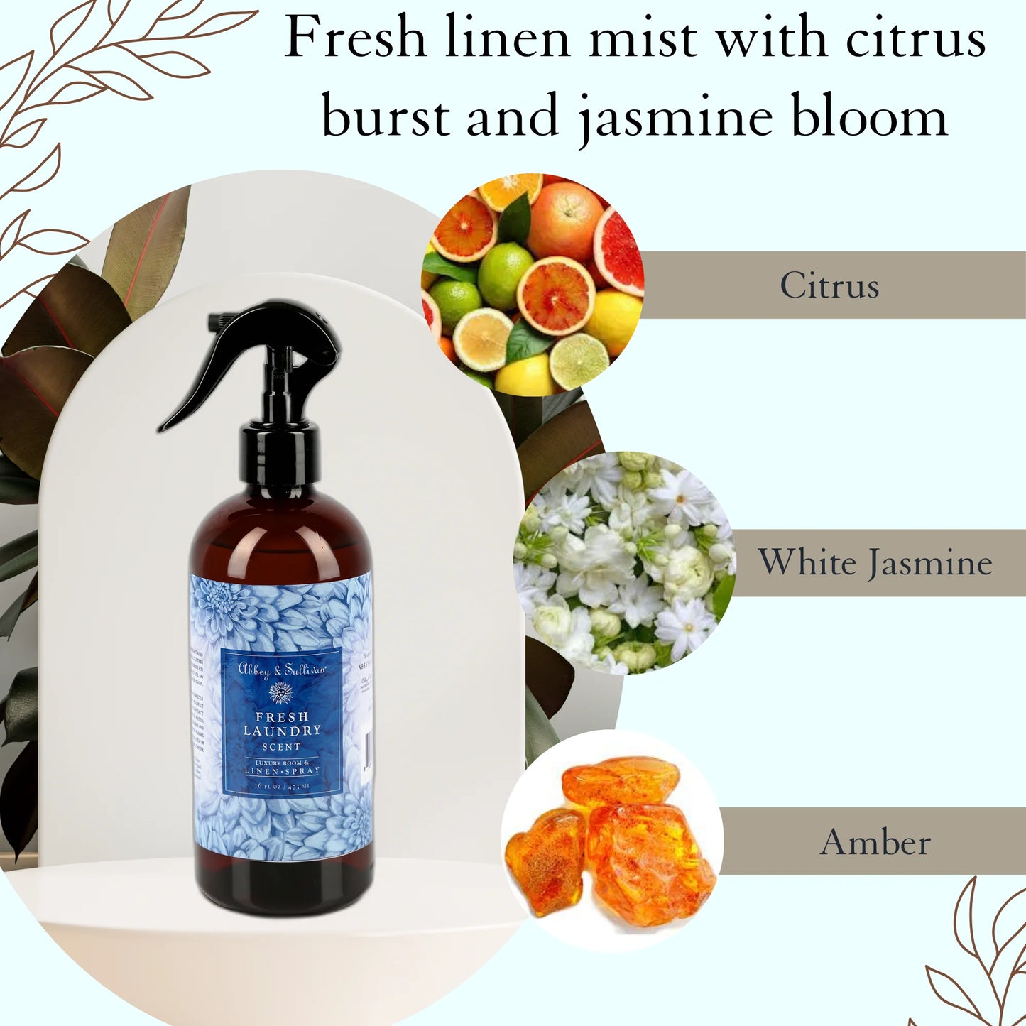 Abbey & Sullivan Fresh Linen Spray