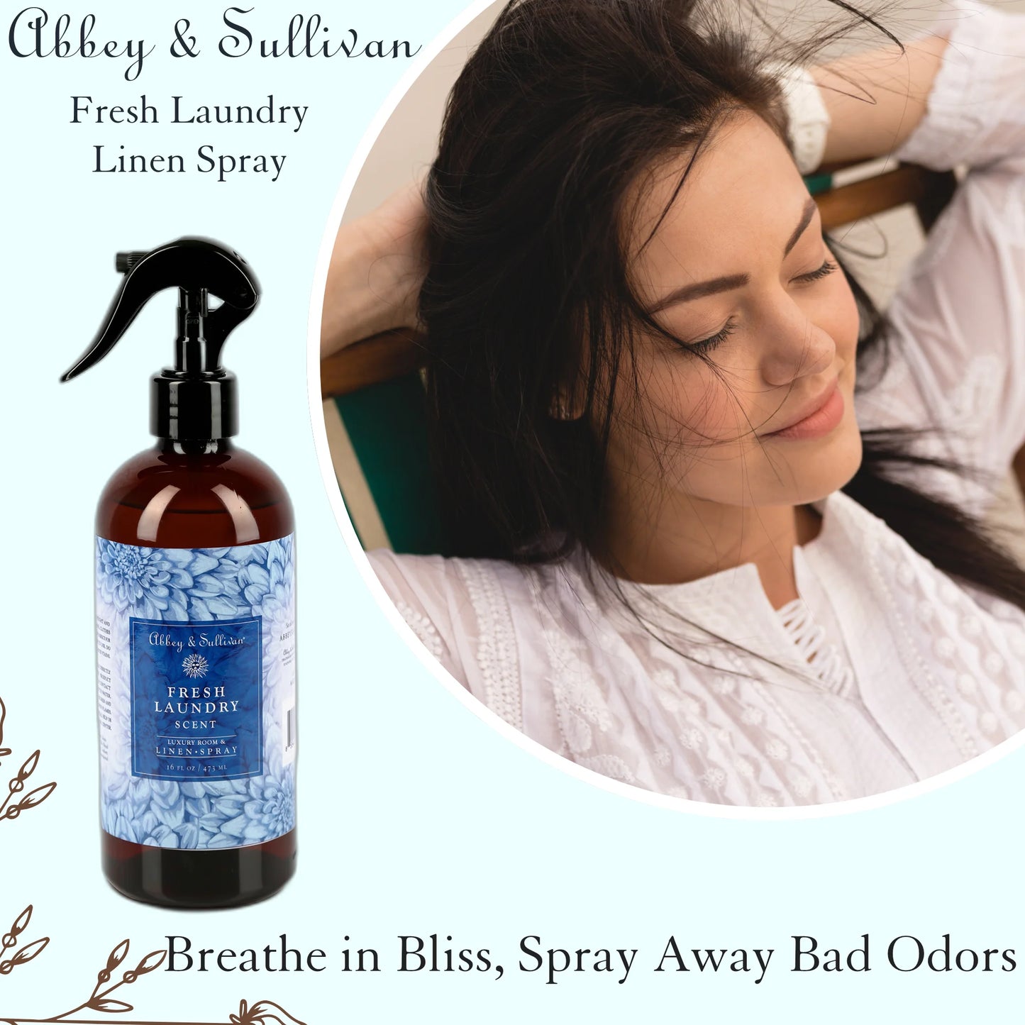 Abbey & Sullivan Fresh Linen Spray