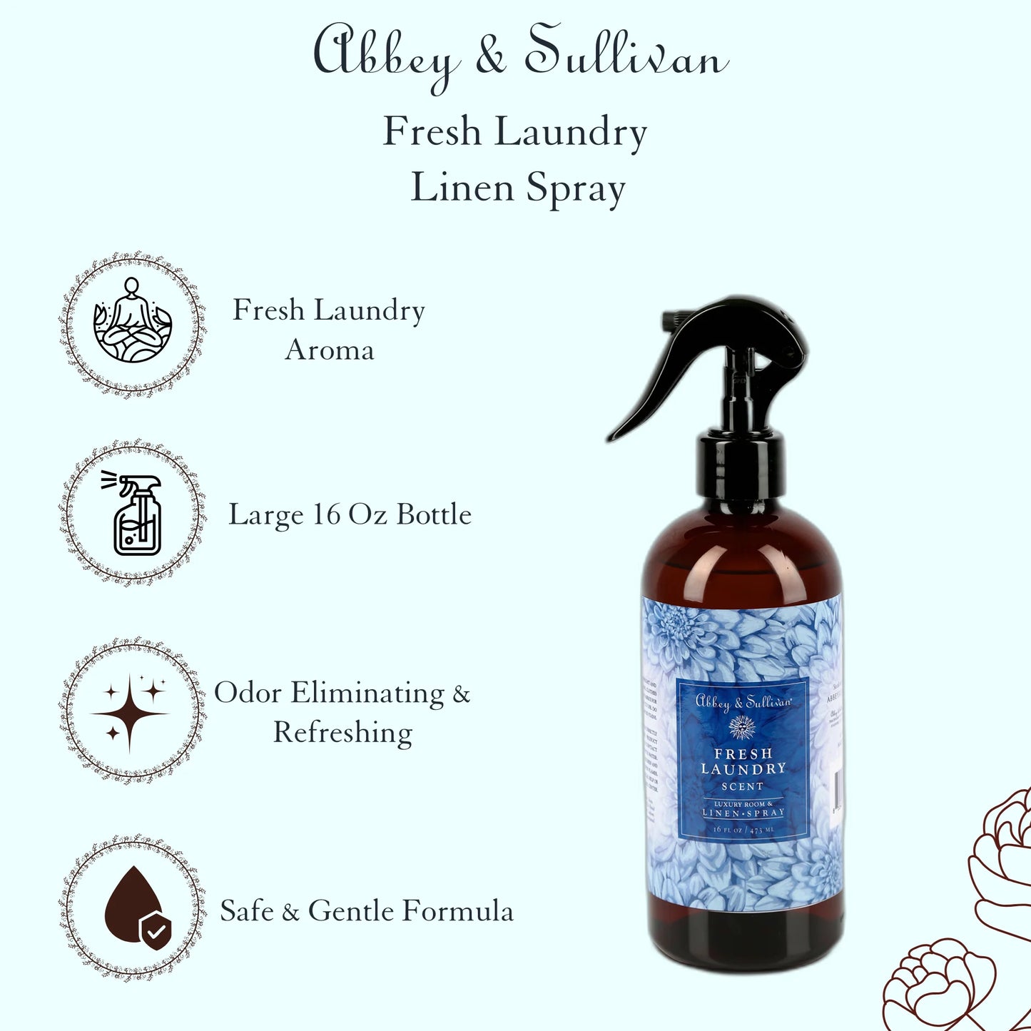 Abbey & Sullivan Fresh Linen Spray