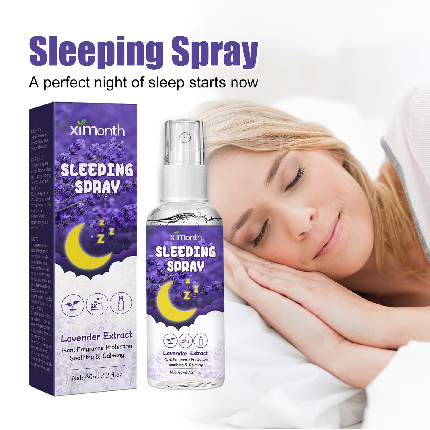Gzwccvsn Lavender Sleep Spray