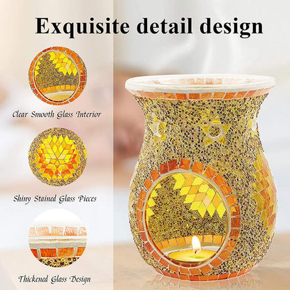 Mosaic Glass Oil Burner