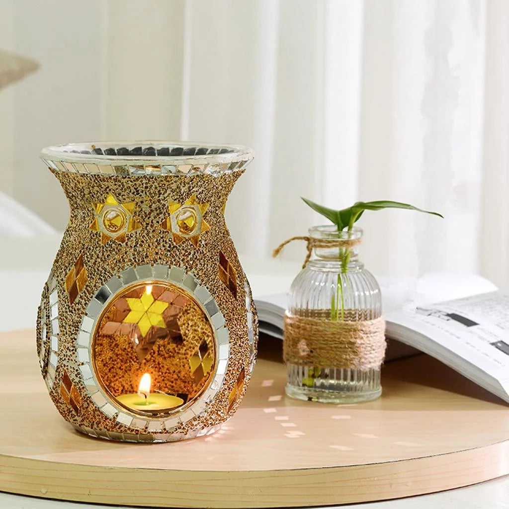Mosaic Glass Oil Burner
