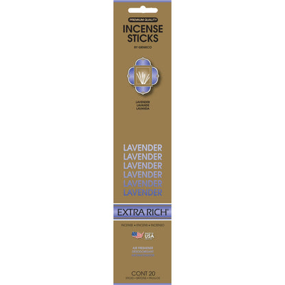 Genieco Lavender Incense Sticks